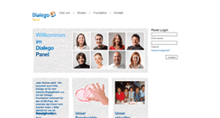 Desktop Screenshot of panel.dialego.com
