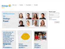 Tablet Screenshot of panel.dialego.com